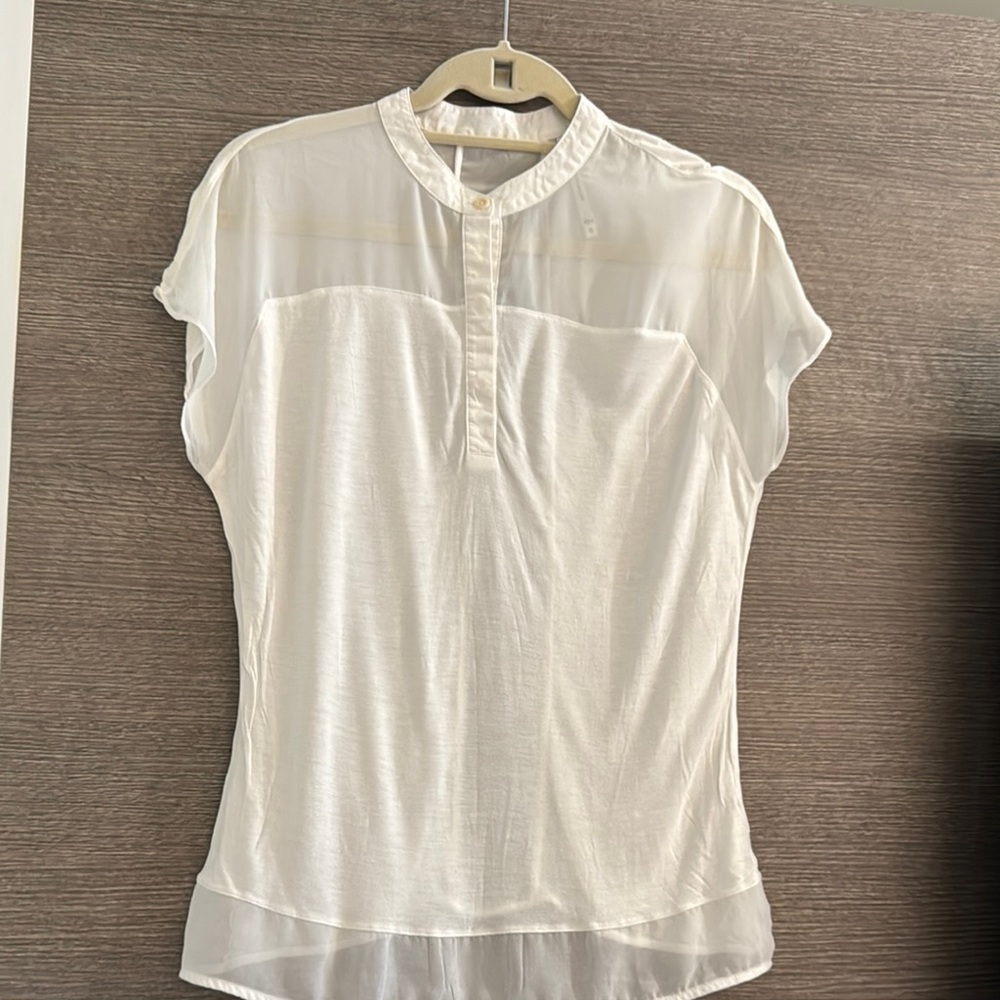 Elegant White Women's Top